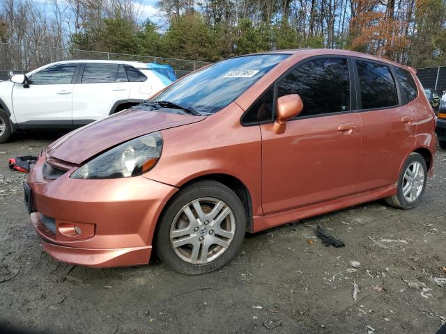HONDA FIT S 2007 with VIN JHMGD38607S067059 - Photo from auction