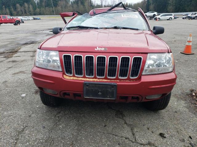 Photo 5 from auction – 2002 JEEP GRAND CHER with VIN 1J4GW58J52C283160