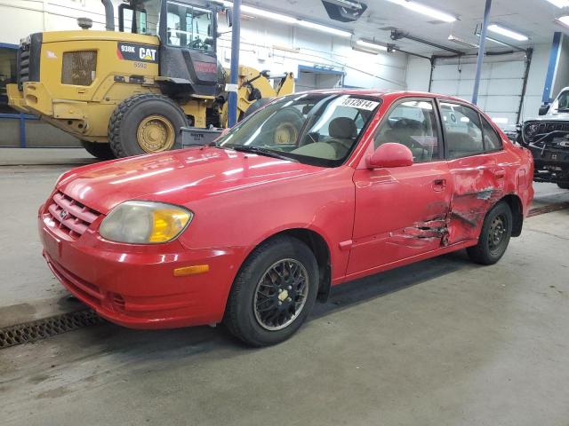 HYUNDAI ACCENT GL 2005 with VIN KMHCG45C05U661607 - Photo from auction
