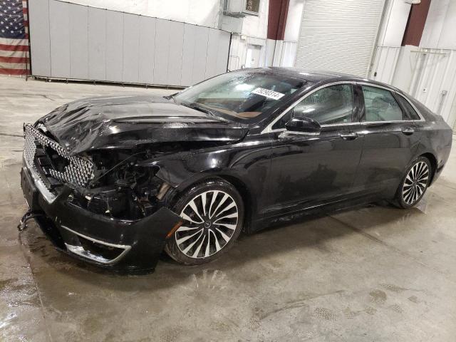 LINCOLN MKZ BLACK 2018 with VIN 3LN6L5HC6JR615212 - Photo from auction
