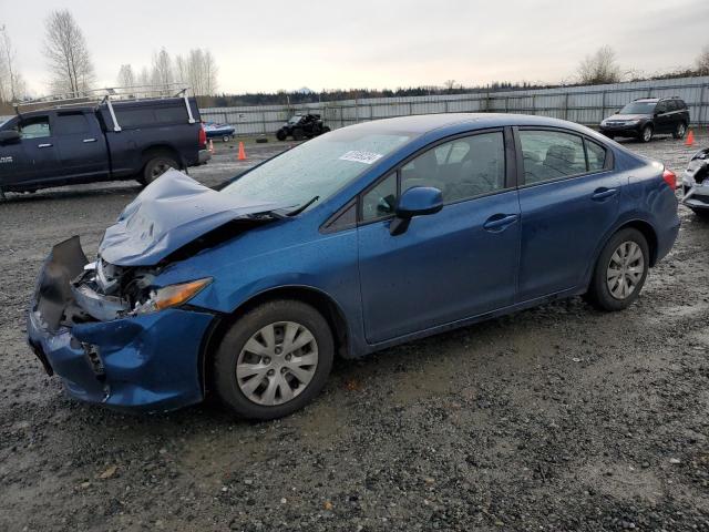 HONDA CIVIC LX 2012 with VIN 2HGFB2F51CH540428 - Photo from auction