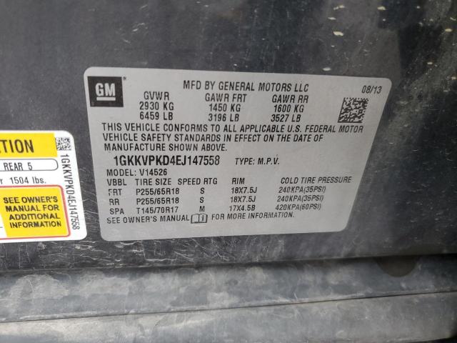 Photo 14 from auction – 2014 GMC ACADIA SLE with VIN 1GKKVPKD4EJ147558
