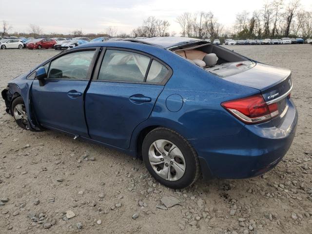 Photo 2 from auction – 2013 HONDA CIVIC LX with VIN 2HGFB2F51DH512842
