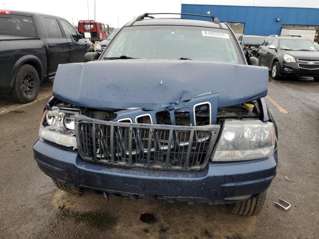 Photo 5 from auction – 2002 JEEP GRAND CHER with VIN 1J4GW58N52C145914