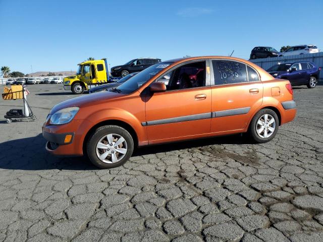 KIA RIO BASE 2009 with VIN KNADE223896467566 - Photo from auction