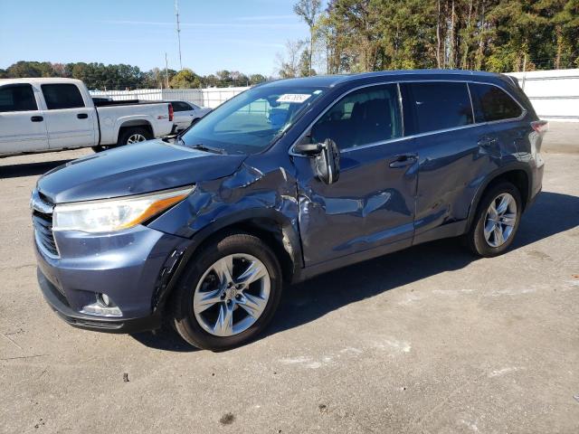 TOYOTA HIGHLANDER 2014 with VIN 5TDYKRFH3ES023209 - Photo from auction