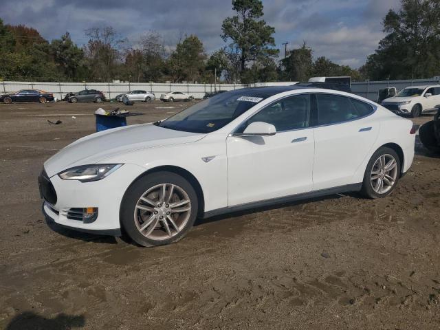 TESLA MODEL S 2014 with VIN 5YJSA1H17EFP60864 - Photo from auction