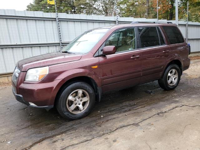 HONDA PILOT EXL 2007 with VIN 5FNYF28597B021695 - Photo from auction