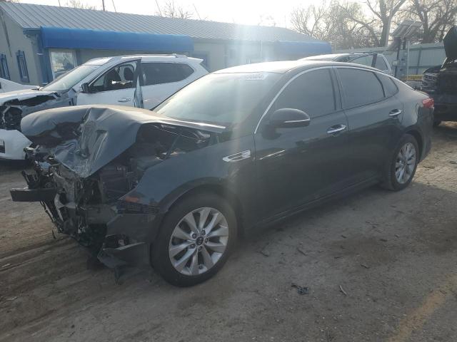 KIA OPTIMA EX 2016 with VIN 5XXGU4L38GG112652 - Photo from auction
