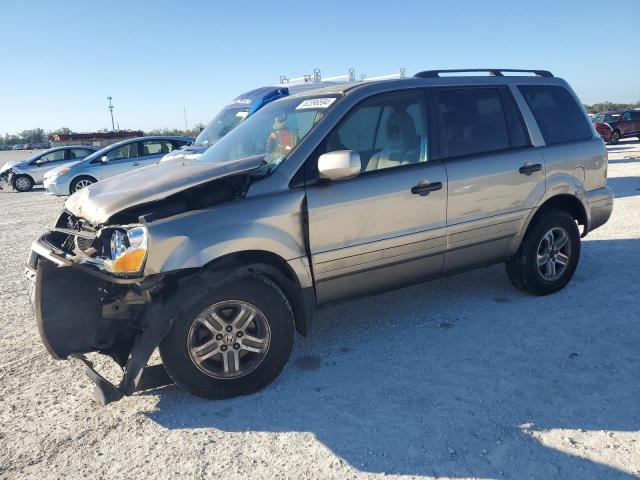 HONDA PILOT EX 2005 with VIN 5FNYF18465B008630 - Photo from auction