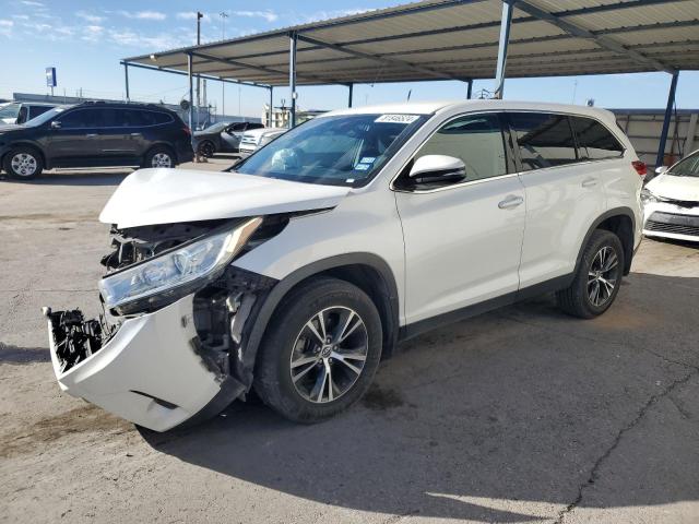 TOYOTA HIGHLANDER 2019 with VIN 5TDZZRFH2KS361387 - Photo from auction