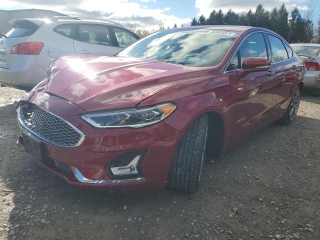 FORD FUSION TIT 2019 with VIN 3FA6P0RU8KR214593 - Photo from auction