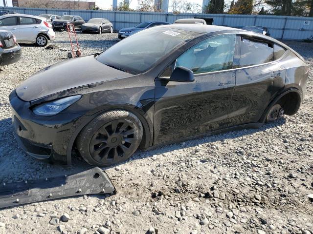TESLA MODEL Y 2021 with VIN 5YJYGDEE0MF192988 - Photo from auction