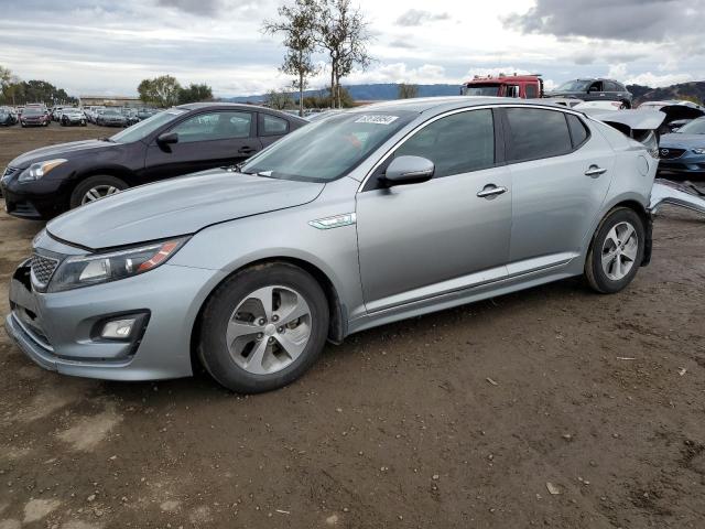 KIA OPTIMA HYB 2015 with VIN KNAGM4AD7F5078084 - Photo from auction