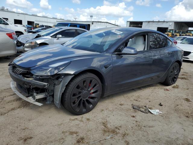TESLA MODEL 3 2021 with VIN 5YJ3E1EC2MF913549 - Photo from auction