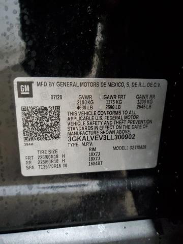 Photo 14 from auction – 2020 GMC TERRAIN SL with VIN 3GKALVEV3LL300902