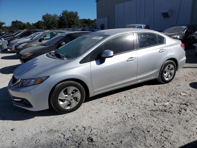 HONDA CIVIC LX 2013 with VIN 19XFB2F57DE054623 - Photo from auction