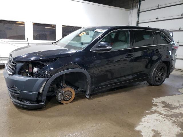 TOYOTA HIGHLANDER 2016 with VIN 5TDBKRFH7GS299224 - Photo from auction