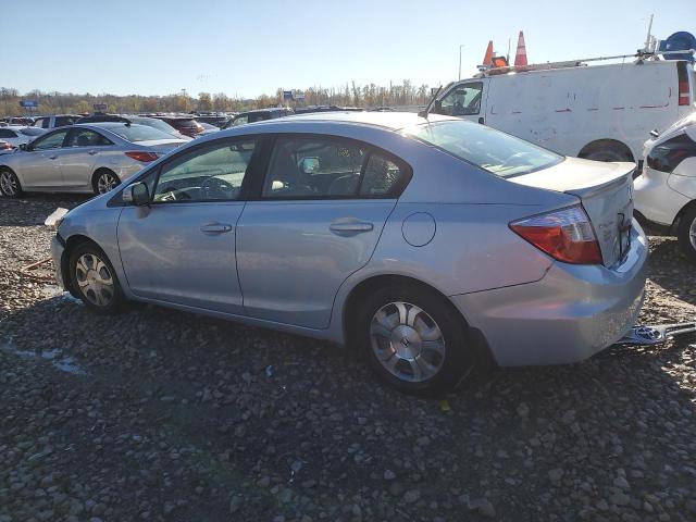 Photo 2 from auction – 2012 HONDA CIVIC HYBR with VIN JHMFB4F38CS009629