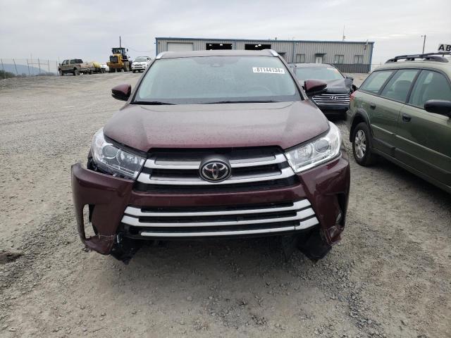 Photo 5 from auction – 2019 TOYOTA HIGHLANDER with VIN 5TDJZRFH9KS984177