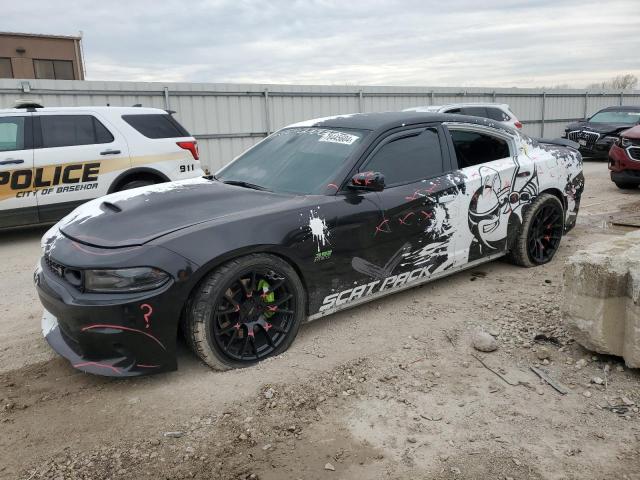 DODGE CHARGER SC 2019 with VIN 2C3CDXGJ8KH696652 - Photo from auction