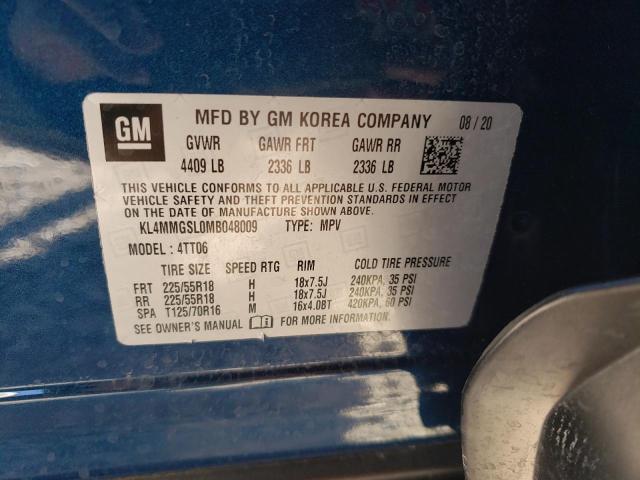 Photo 14 from auction – 2021 BUICK ENCORE with VIN KL4MMGSL0MB048009
