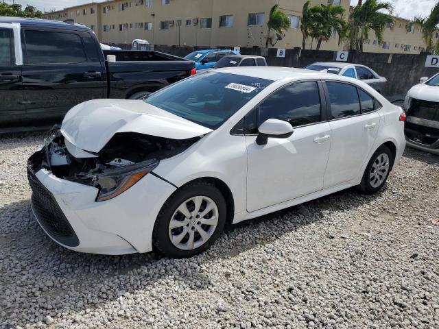 TOYOTA COROLLA LE 2020 with VIN 5YFEPRAE7LP033913 - Photo from auction