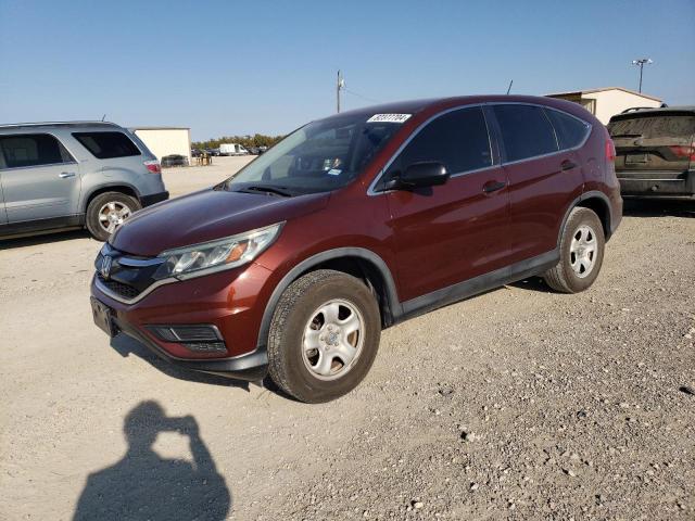 HONDA CR-V LX 2015 with VIN 3CZRM3H38FG702688 - Photo from auction