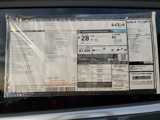 Photo 13 from auction – 2025 KIA SPORTAGE E with VIN 5XYK33DF6SG242787