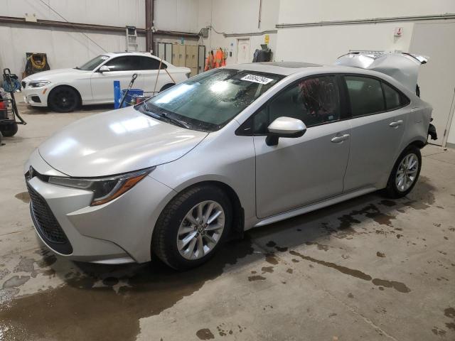 TOYOTA COROLLA LE 2022 with VIN 5YFBPMBE1NP300910 - Photo from auction