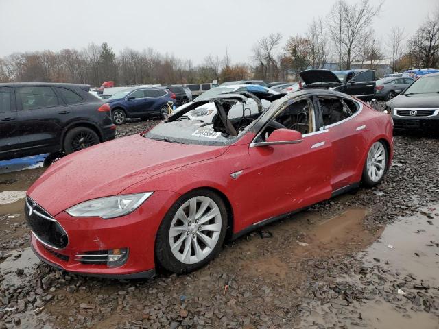 TESLA MODEL S 2014 with VIN 5YJSA1H18EFP37819 - Photo from auction