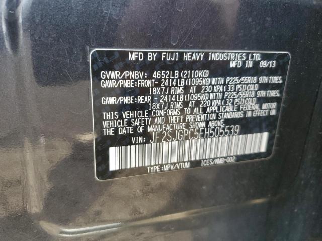 Photo 14 from auction – 2014 SUBARU FORESTER 2 with VIN JF2SJGPC5EH505539