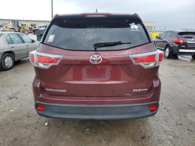 Photo 6 from auction – 2015 TOYOTA HIGHLANDER with VIN 5TDJKRFH9FS141042
