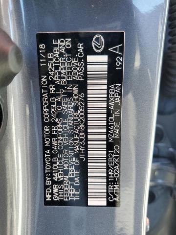 Photo 14 from auction – 2019 LEXUS UX 200 with VIN JTHY3JBH8K2005276