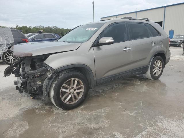 KIA SORENTO LX 2014 with VIN 5XYKT4A65EG443594 - Photo from auction