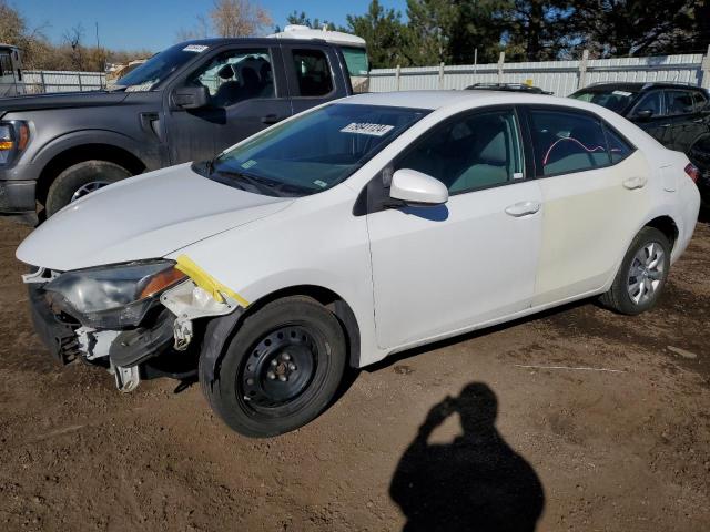 TOYOTA COROLLA L 2015 with VIN 2T1BURHE0FC454314 - Photo from auction