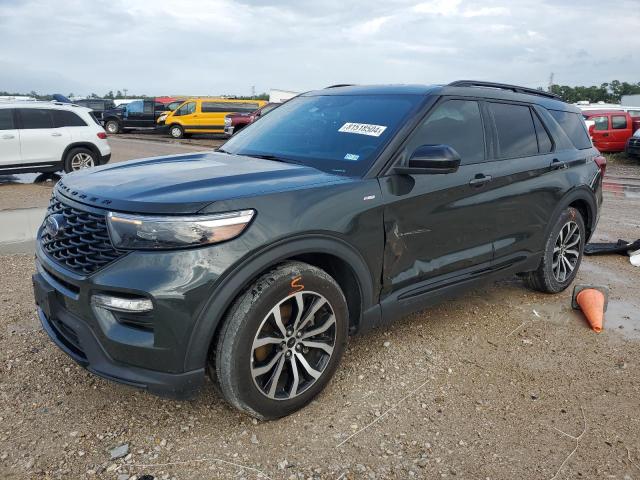 FORD EXPLORER S 2022 with VIN 1FMSK7KHXNGB41604 - Photo from auction
