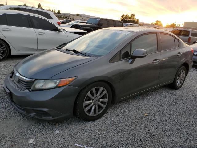 HONDA CIVIC EXL 2012 with VIN 19XFB2F93CE366374 - Photo from auction