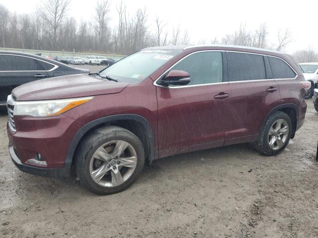 TOYOTA HIGHLANDER 2016 with VIN 5TDDKRFH2GS253289 - Photo from auction