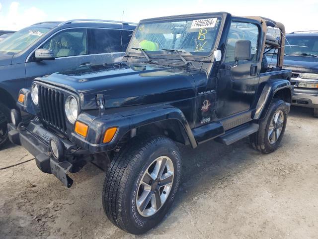 JEEP WRANGLER / 2002 with VIN 1J4FA59S62P722411 - Photo from auction