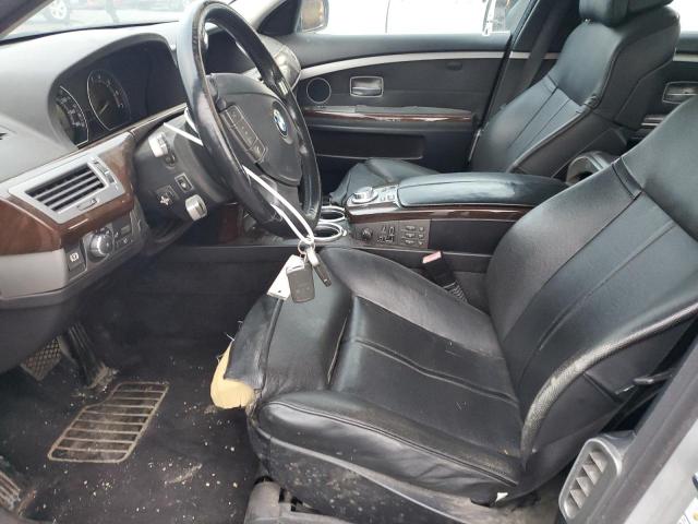 Photo 7 from auction – 2007 BMW 750 with VIN WBAHN835X7DT70320