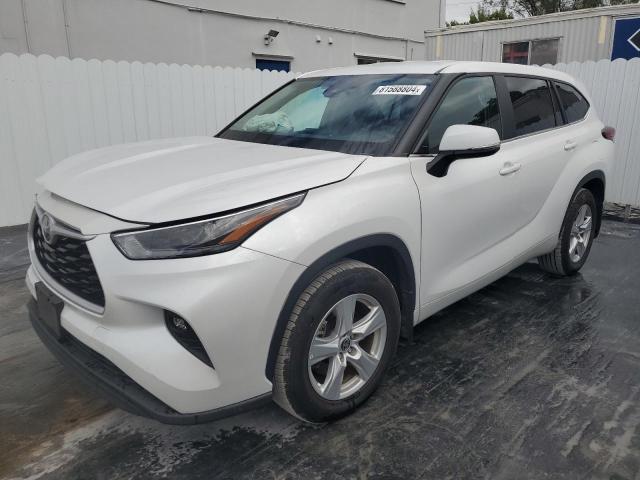 TOYOTA HIGHLANDER 2023 with VIN 5TDKDRBH2PS033416 - Photo from auction