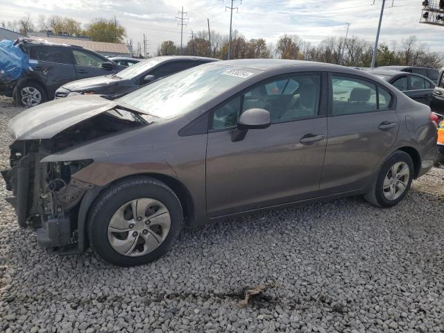 Photo 1 from auction – 2013 HONDA CIVIC LX with VIN 2HGFB2F51DH559756