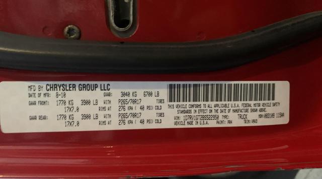 Photo 10 from auction – 2011 DODGE RAM 1500 with VIN 1D7RV1GT2BS522950