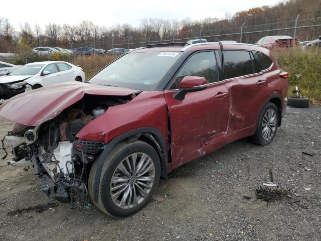 TOYOTA HIGHLANDER 2021 с VIN 5TDFZRBH0MS069734 - Снимка от търг
