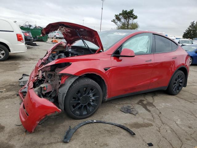 TESLA MODEL Y 2020 with VIN 5YJYGDEE0LF042880 - Photo from auction