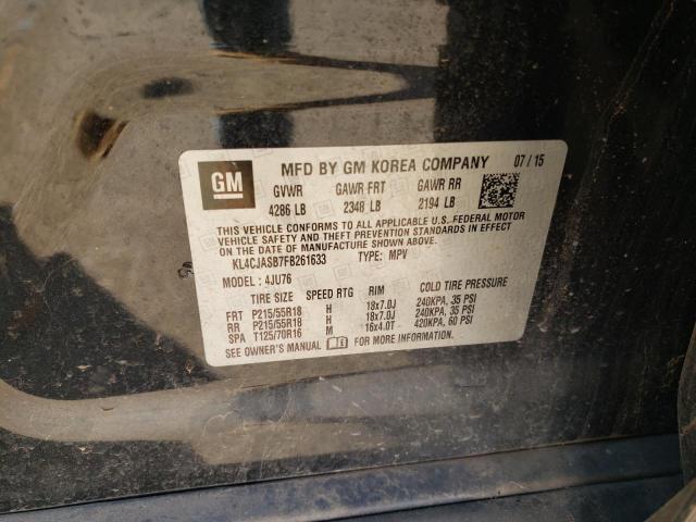 Photo 14 from auction – 2015 BUICK ENCORE with VIN KL4CJASB7FB261633