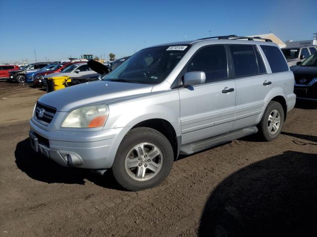 HONDA PILOT EXL 2004 with VIN 2HKYF18644H506844 - Photo from auction