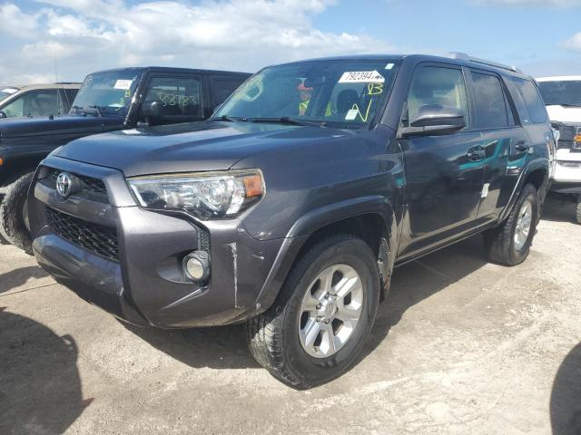 TOYOTA 4RUNNER SR 2015 with VIN JTEZU5JR3F5104575 - Photo from auction