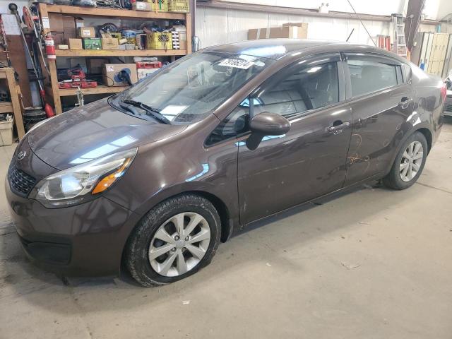 KIA RIO LX 2014 with VIN KNADM4A37E6349969 - Photo from auction
